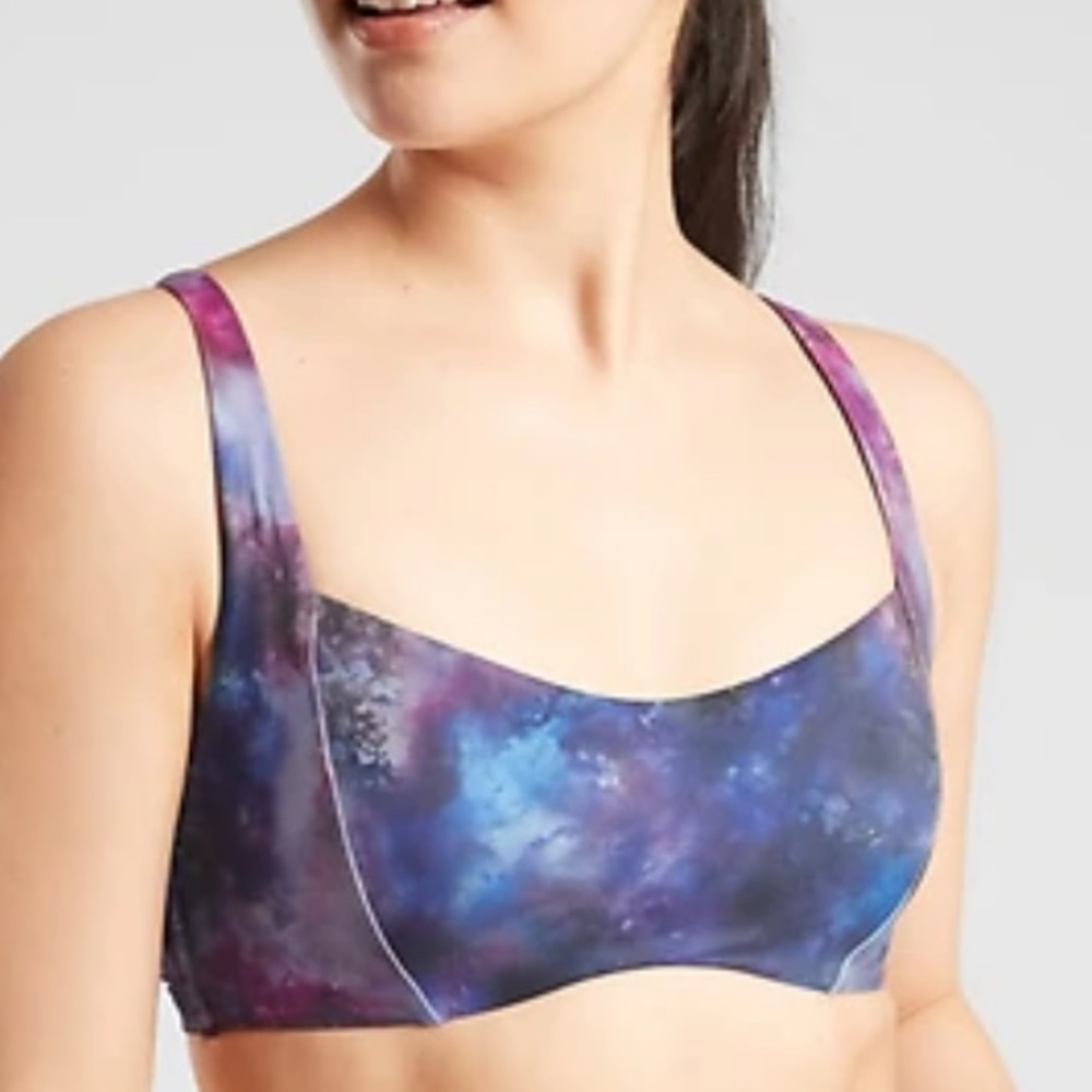 Athleta supernova entwined bikini top 34D/DD